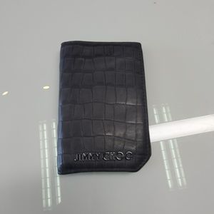 Jimmy Choo Crocodile Printed Wallet